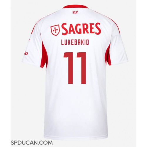 Muški Nogometni Dres Benfica Dodi Lukebakio #11 Rezervni 2025-26 Kratak Rukav Muški Nogometni Dres Benfica Dodi Lukebakio #11 Rezervni 2025-26 Kratak Rukav